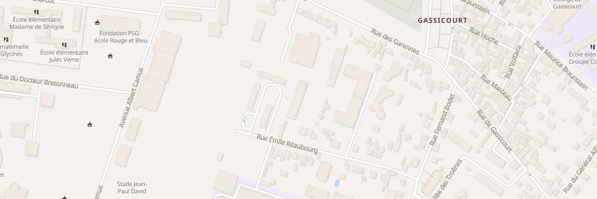 Plan du 48B Rue Emile Réaubourg à Mantes-la-Jolie