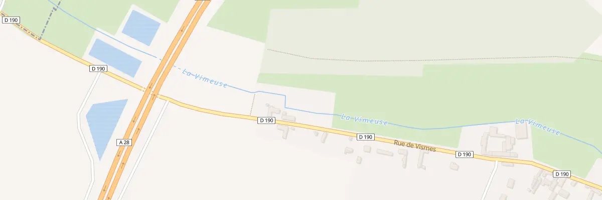 Plan du 56 Rue de Vismes à Martainneville
