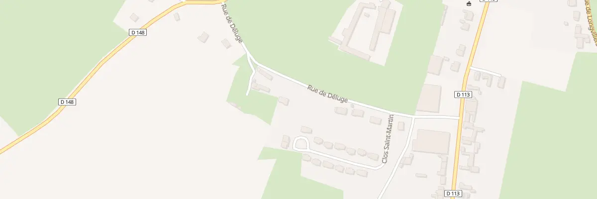 Plan du 11 Rue du Déluge à Frencq