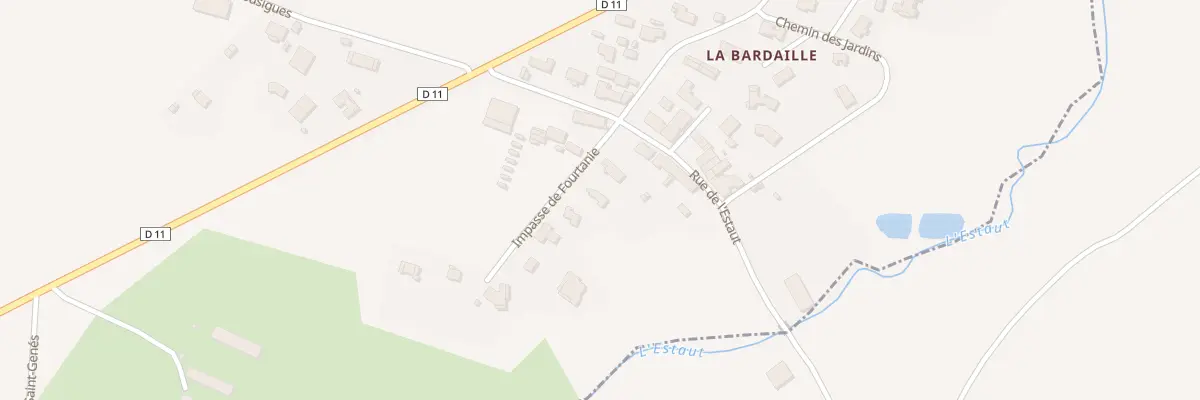 Plan du 51 Hameau de la Bardaille au Carlaret