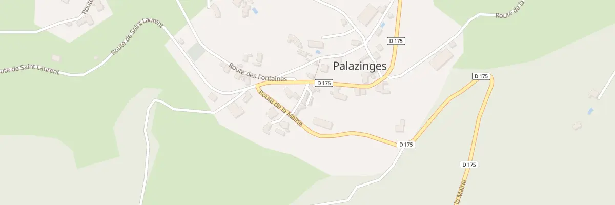 Plan du 5006 Le Bourg à Palazinges