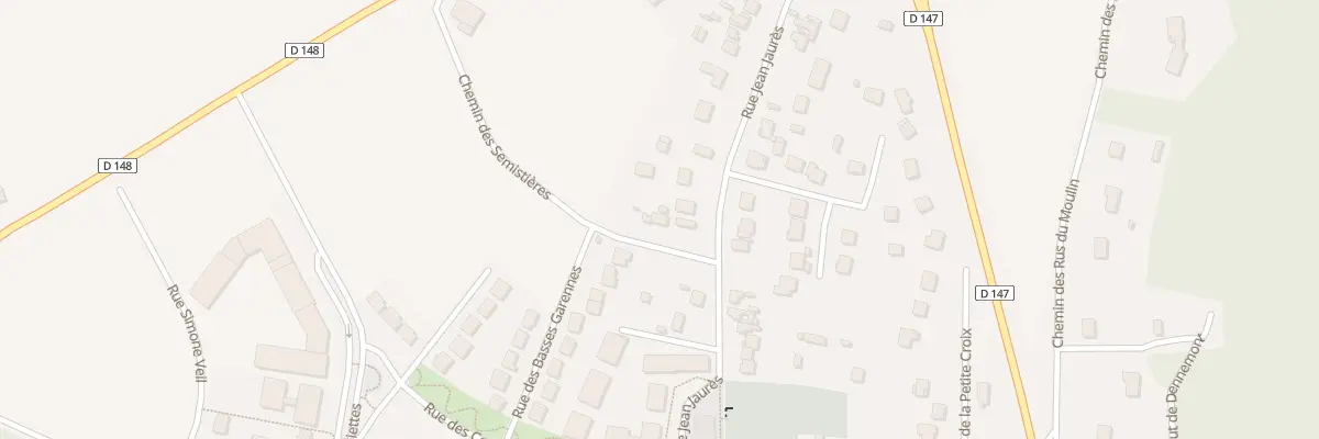 Plan du 147 Rue Jean Jaurès à Follainville-Dennemont