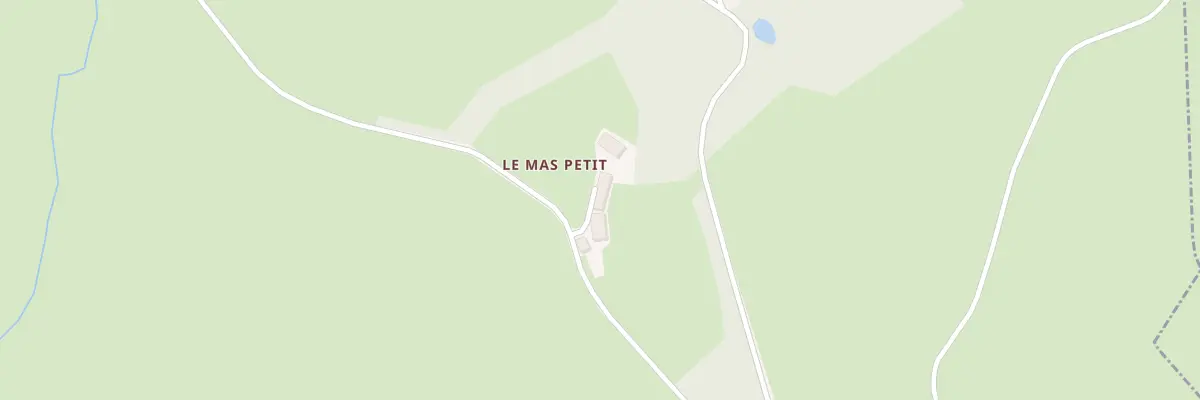 Plan du 5020 Le Mas et Le Mas Petit à Saint-Priest-Palus