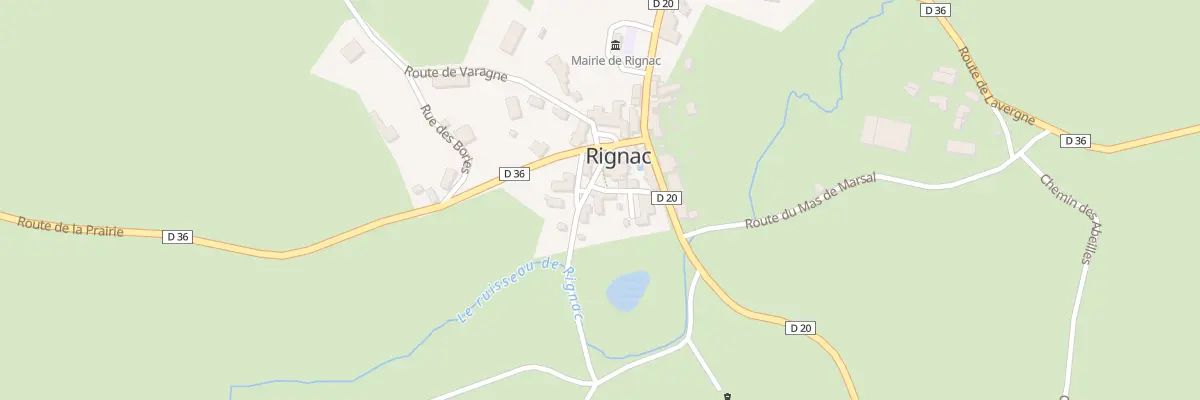 Plan du 5075 Rignac à Rignac