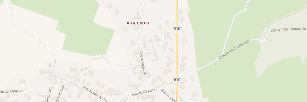 Plan du 34 Imp du Mas de Benne à Alvignac