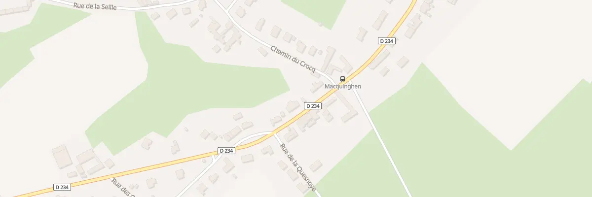 Plan du 45B Rue de Macquinghen à Baincthun