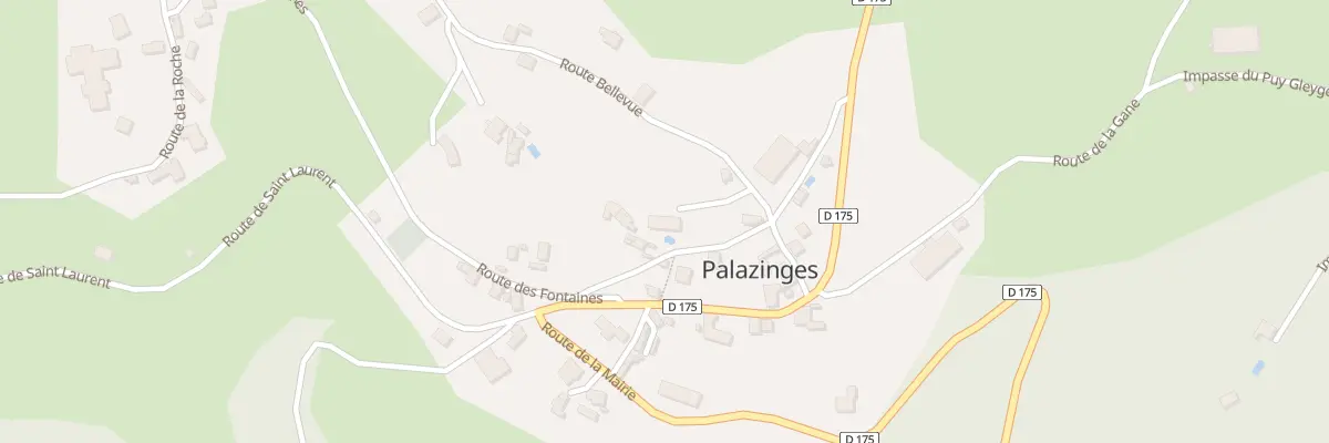 Plan du 5012 Le Bourg à Palazinges