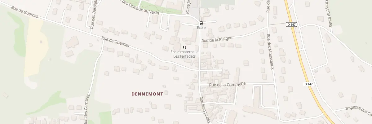 Plan du 4 Rue de Guernes à Follainville-Dennemont