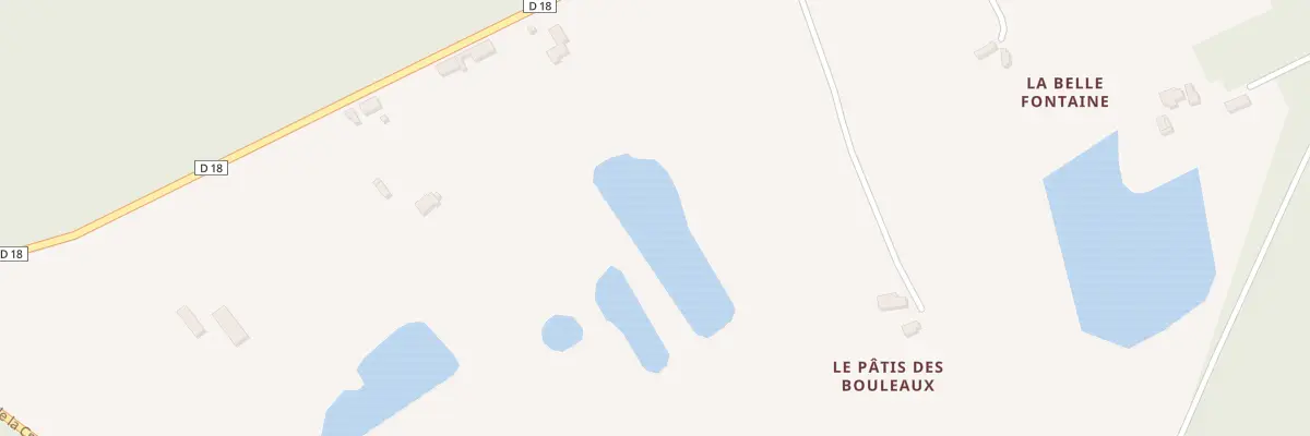Plan du 5025 Le Patis des Bouleaux à Dhuizon