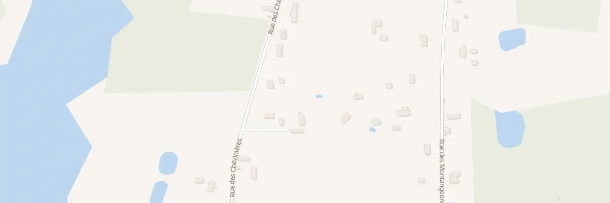 Plan du 725 Rue des Chevinières à Pruniers-en-Sologne