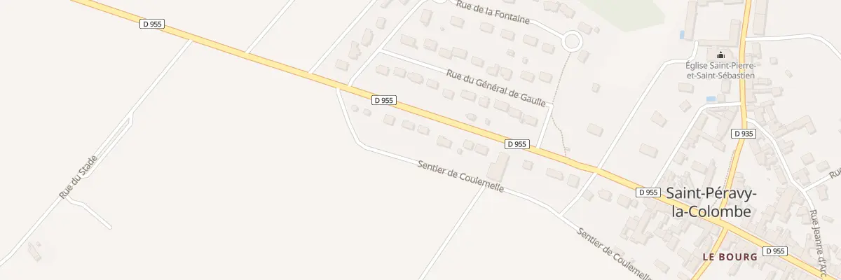 Plan du 30 Rue de Châteaudun à Saint-Péravy-la-Colombe