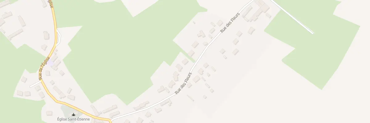 Plan du 17 Rue des Fleurs à Offrethun