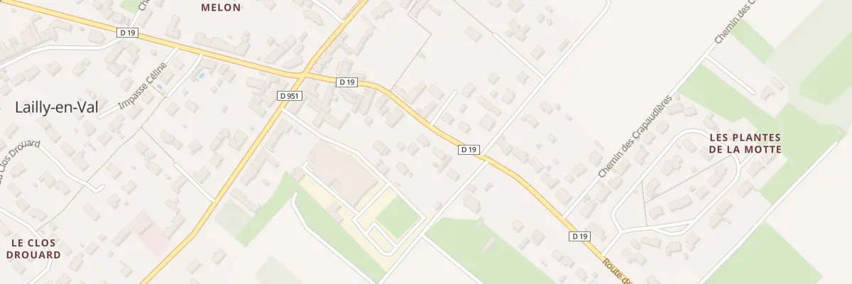Plan du 12 Rte de Sologne à Lailly-en-Val
