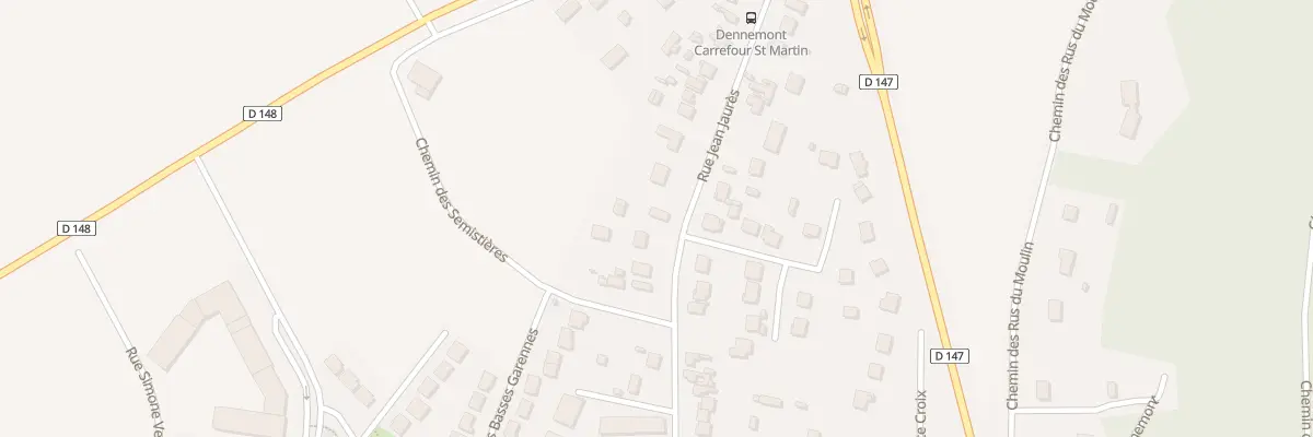 Plan du 153 Rue Jean Jaurès à Follainville-Dennemont