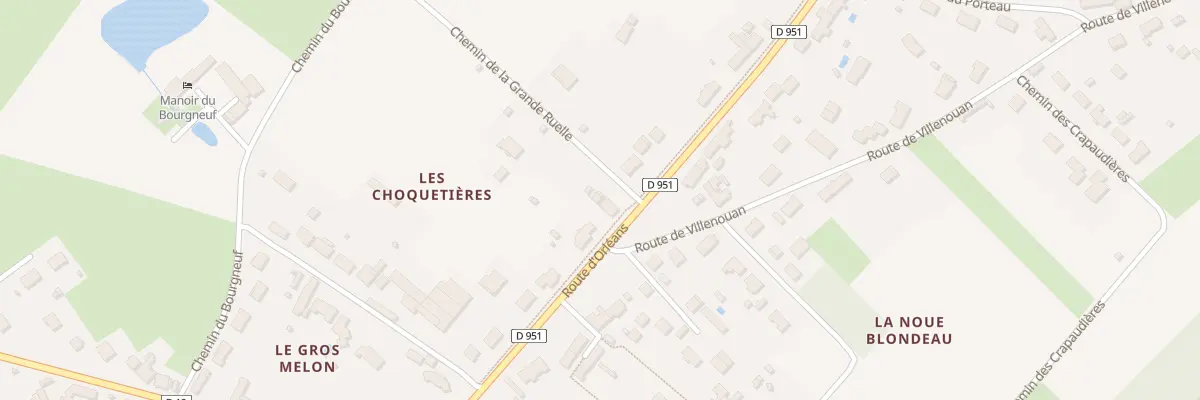 Plan du 35 Rte d’Orléans à Chevilly