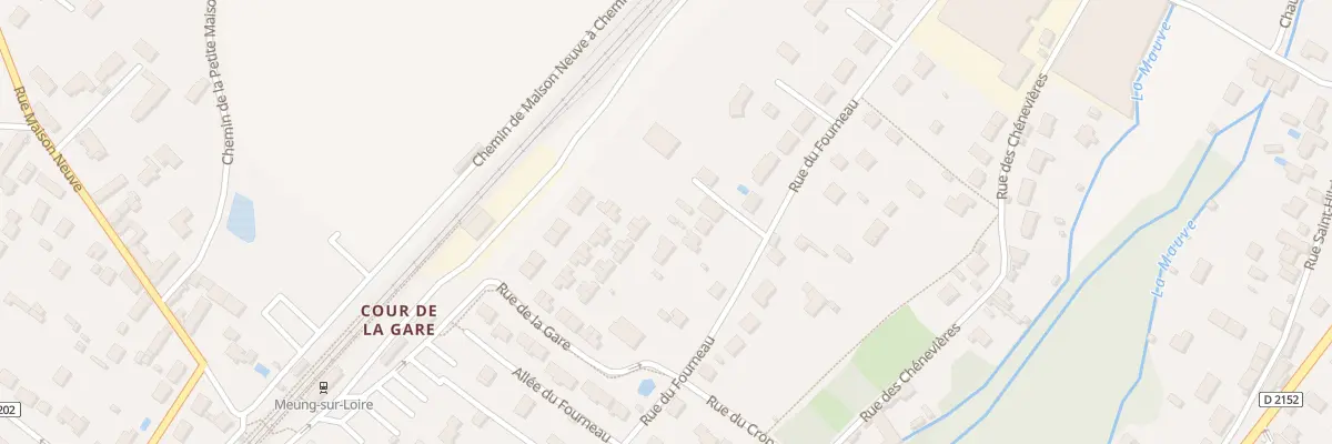 Plan du 37 Rue du Fourneau à Meung-sur-Loire