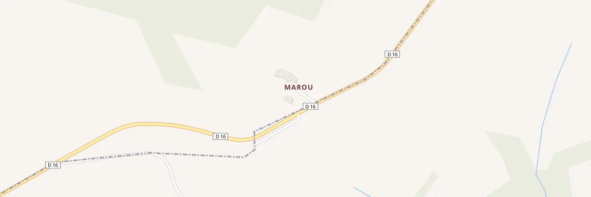 Plan du 100 Marou à Gibel