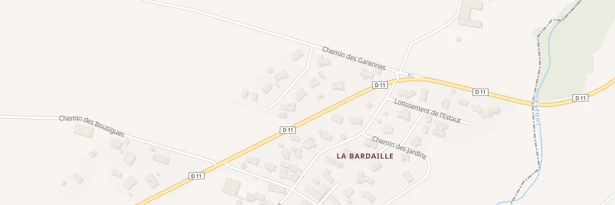 Plan du 3 Lot Le Clos de l’Esparvie au Carlaret