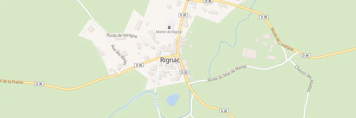 Plan du 5083 Rignac à Rignac