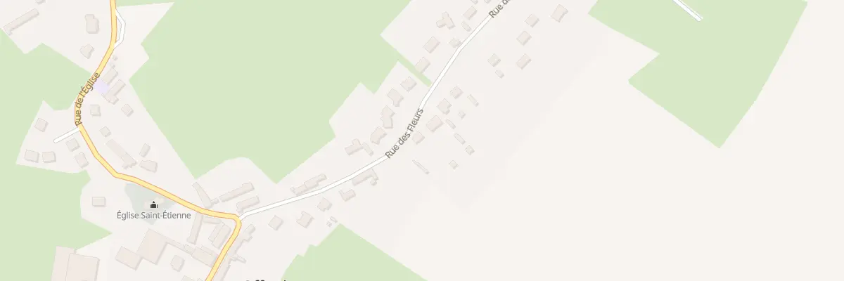 Plan du 18 Rue des Fleurs à Offrethun