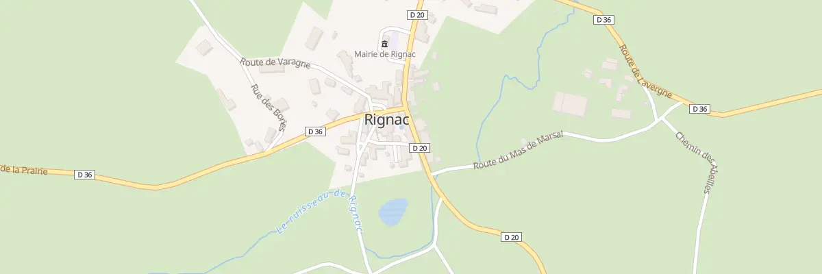 Plan du 5081 Rignac à Rignac