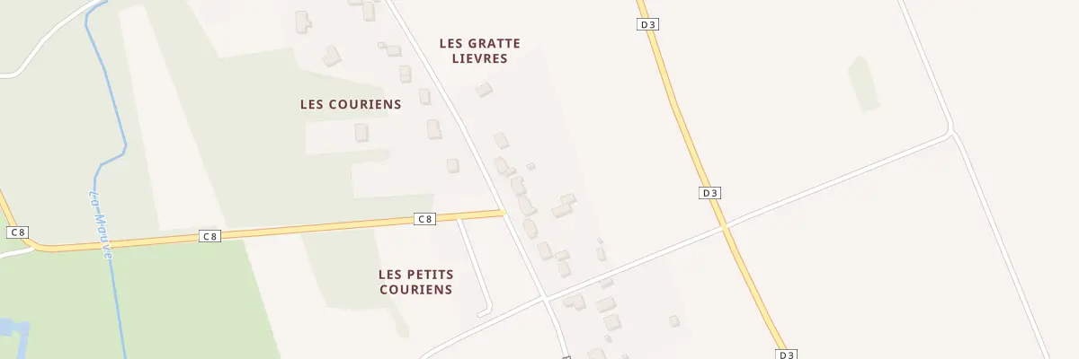Plan du 1223 Rue de Préau à Huisseau-sur-Mauves