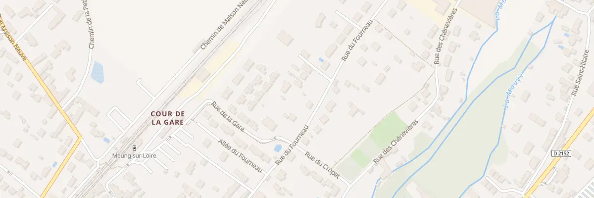 Plan du 35 Rue du Fourneau à Meung-sur-Loire