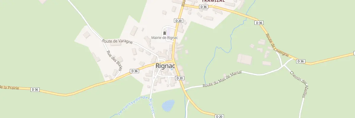 Plan du 5093 Rignac à Rignac