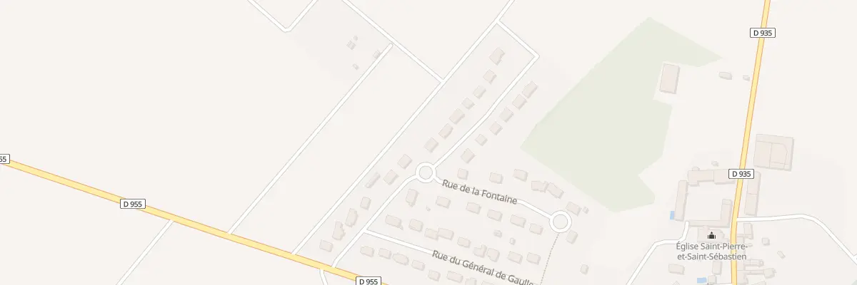 Plan du 6 Rue Joseph Faucheux à Saint-Péravy-la-Colombe