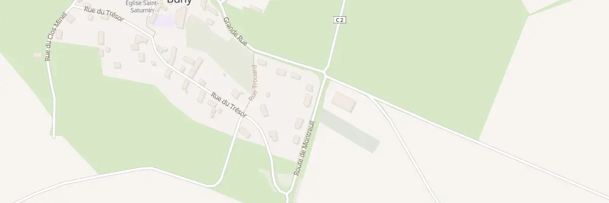 Plan du 3 Rte de Montreuil à Buhy