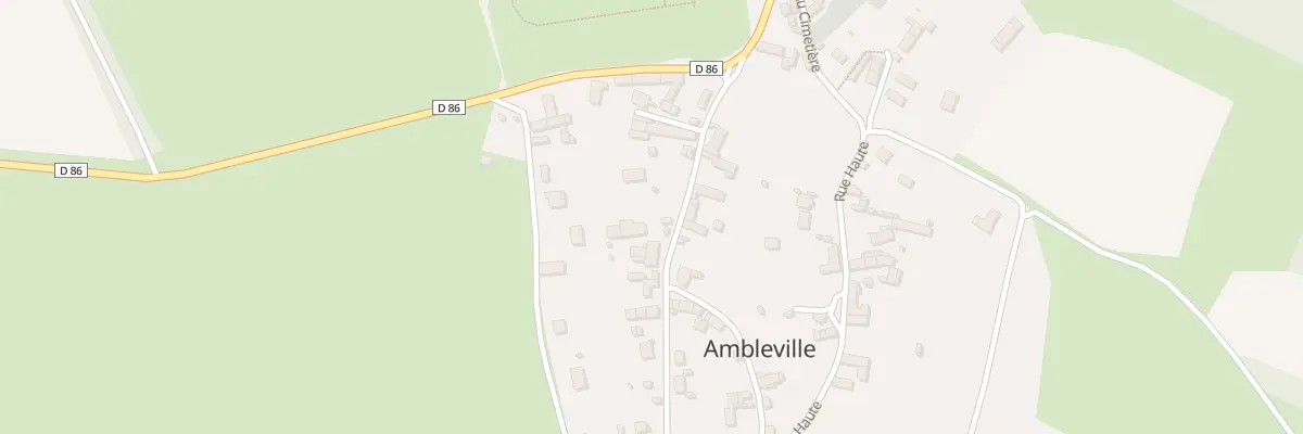 Plan du 7 Sen des Taillis à Ambleville