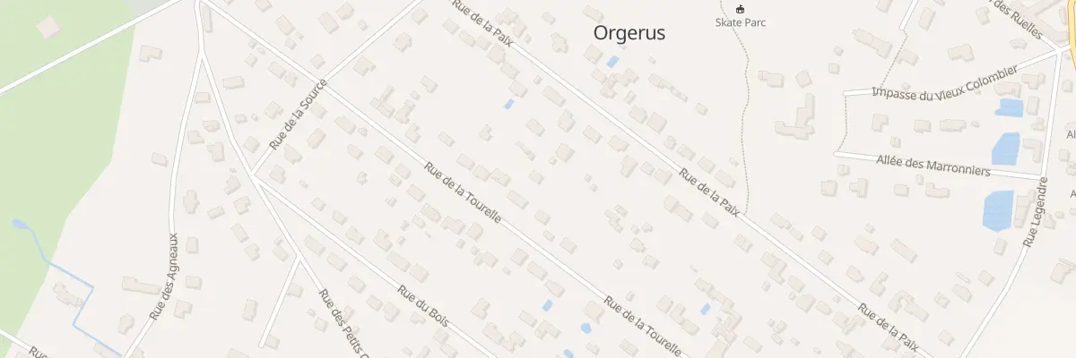 Plan du 38B Rue de la Tourelle à Orgerus