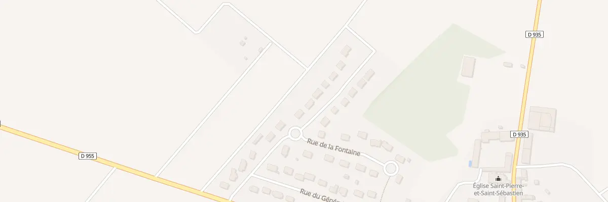 Plan du 8 Rue Joseph Faucheux à Saint-Péravy-la-Colombe