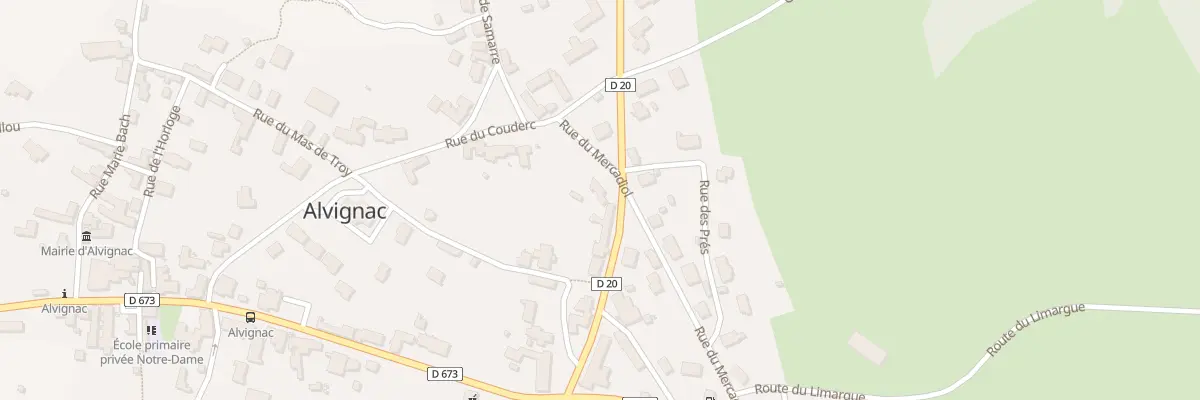 Plan du 163 Av de la Source à Alvignac