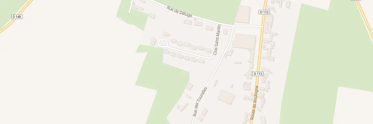Plan du 5 Clos Saint Martin à Frencq