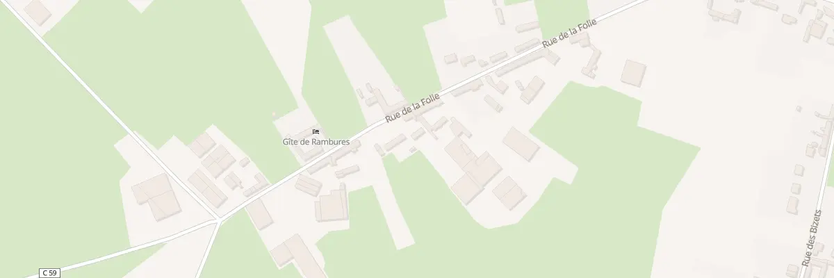 Plan du 21 Rue de la Folie à Rambures