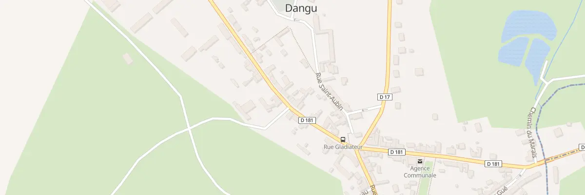 Plan du 13 Rue Gladiateur à Dangu
