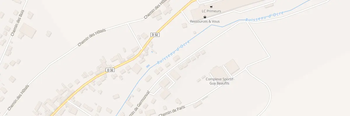 Plan du 13 Che de Germonval à Gallardon