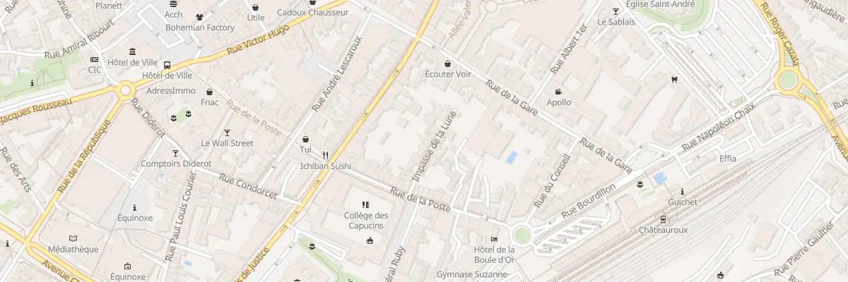 Plan du 35 Imp de la Lune à Châteauroux