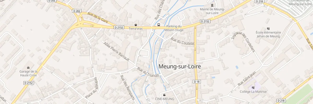 Plan du 7B Rue des Mauves à Meung-sur-Loire