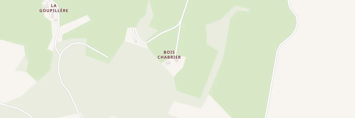 Plan du 1 Bois Chabrier à Rilhac-Treignac