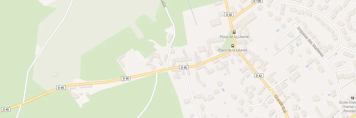 Plan du 12 Rue du Bois des Aulnes à Orgerus