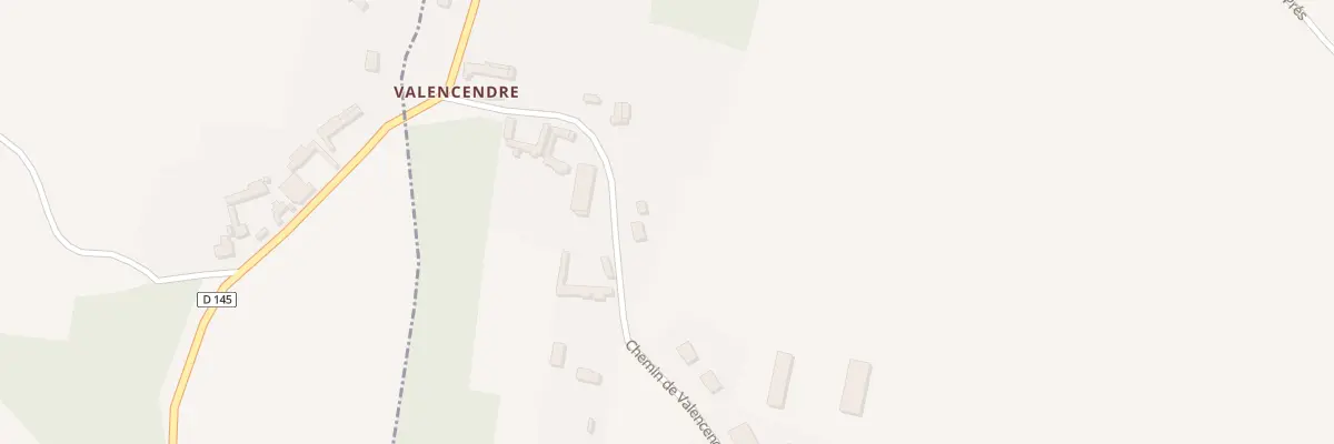 Plan du 4 Che de Valencendre à La Calotterie