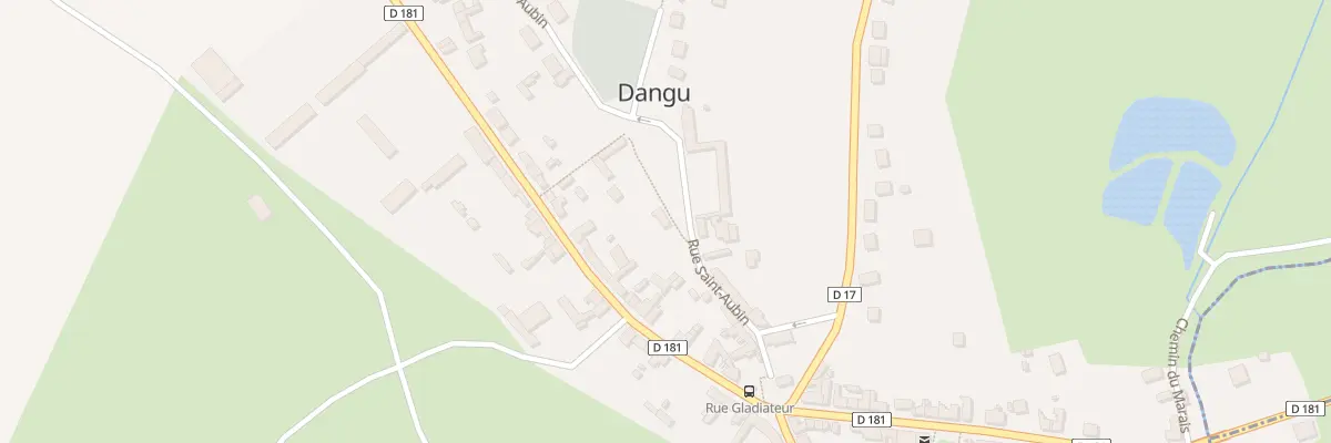 Plan du 8 Rue Saint-Aubin à Dangu