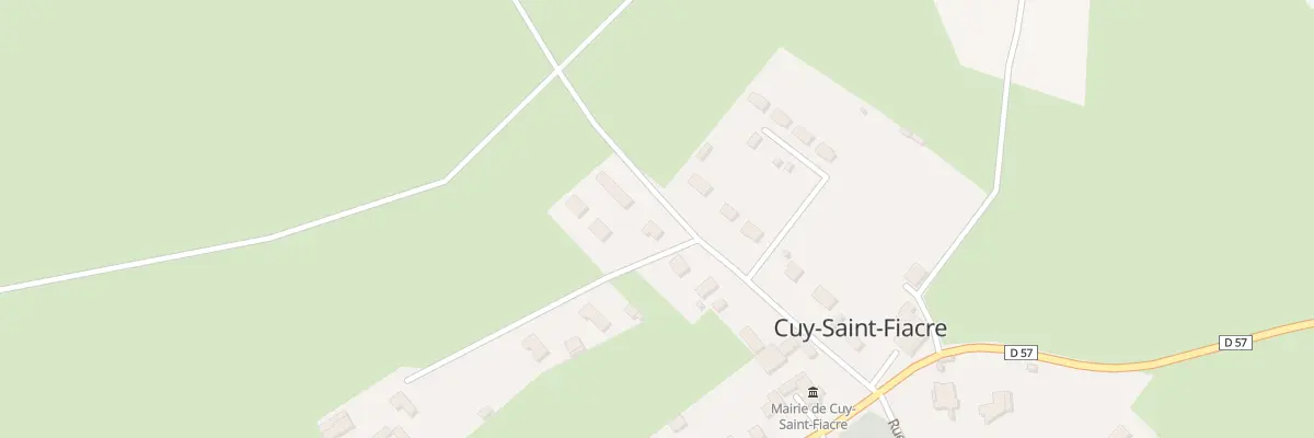Plan du 11 Rue de l’Ecole à Cuy-Saint-Fiacre