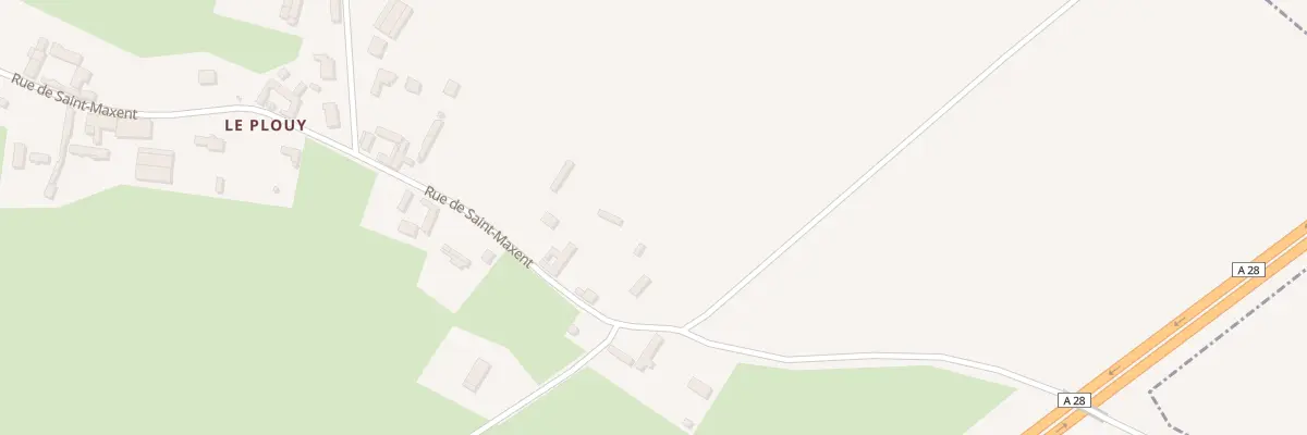 Plan du 26 Rue de Saint Maxent le Plouy à Vismes