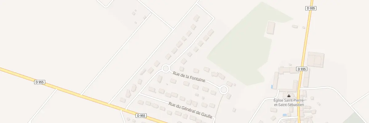 Plan du 3 Rue Joseph Faucheux à Saint-Péravy-la-Colombe