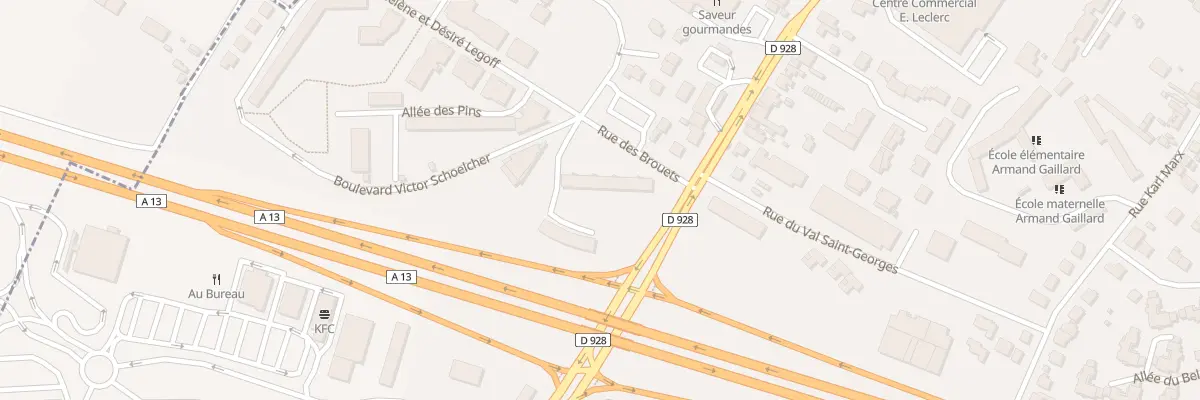 Plan du 7 Rue des Brouets à Mantes-la-Ville