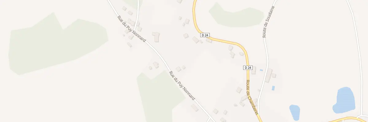 Plan du 18 Rue du Puy Nonnard à Peyrissac