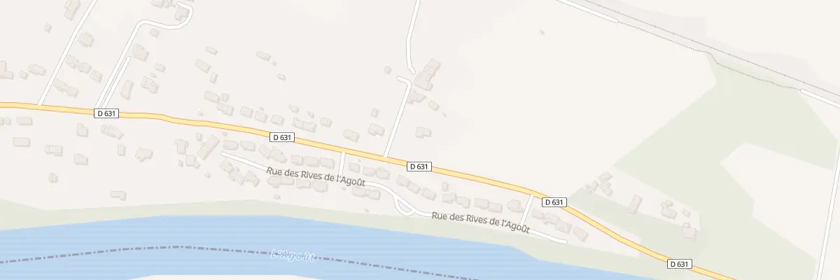 Plan du 685 Rte des Rives de l’Agoût à Coufouleux